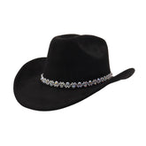 SOFT SUEDE FEDORA HAT WESTERN COWBOY STYLE_CWAH04419