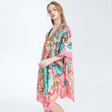 BANANA LEAF SCARF SUMMER BEACH WRAP SHAWL_CWASC0671