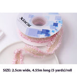 LACE EMBROIDERY FLOWER LACE DIY FABRIC RIBBON_CWMM5744
