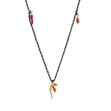 EVIL EYE CHARM CHOKER COLORFUL COTTON PENDANT_CWMM6968