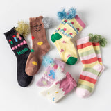 CASUAL CARTOON THICK WARM SOCKS_CWMS0885