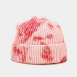 NEW WARM TIE DYE KNITTED HAT_CWAH1588