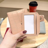 Stone Pattern Bifold Foldable Leather Wallet_Cwab06206
