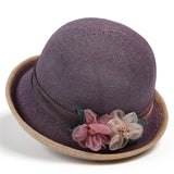 STYLISH AND ELEGANT FLOWER POT HAT_CWAH1502