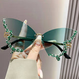 Vintage Rhinestone Butterfly Sunglasses_Cwasg0205