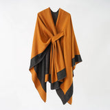 NEW DOUBLE SIDED SOLID COLOR WARM SHAWL FOR WOMEN_CWMM2084