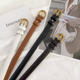 RETRO FASHION SIMPLE DECORATIVE THIN BELT_CWABE0662