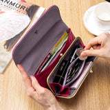 RETRO FASHION FIRST LAYER WAXED LEATHER WALLET_CWAB3789