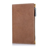 MULTIFUNCTIONAL ZIPPER ULTRA THIN LEATHER WALLET_CWAB3711