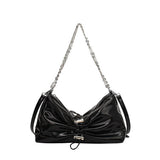 Chain Pleated Bag Versatile Shoulder Bag_Cwab2088