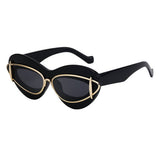 FASHION CAT EYE SUNGLASSES SMALL FRAME SUNGLASSES_CWASG0569