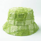 Cwah1508_Casual Plaid Bucket Hat