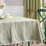 GREEN HOLLOW PASTORAL FRESH TABLECLOTH_CWMM0954