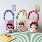 COZY PADDED CARTOON HANDBAG KIDS GIFT_CWAB5591