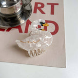 Bird Hair Claw Cetate Swan Peacock & Swallow Clip_Cwaha5763