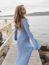 See-Through Floor-Length Dress