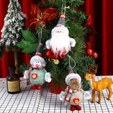 CHRISTMAS COLORFUL FABRIC FOAM PENDANT ORNAMENTS_CWMM2770