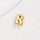 SIMPLE SMOOTH 26 LETTERS PENDANT NECKLACE_CWMM5874