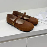 FLORAL SOFT SOLE MANGO TOE MARY JANE FLATS_CWSHF0157