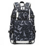 BOYS BACKPACKS FOR SCHOOL WATERPROOF PRINTED_CWAB5391
