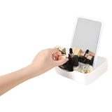 FOLDING STORAGE DRESSING BOX LED MAKEUP MIRROR_CWMM5645