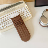 MIDDLE TUBE STRAIGHT SOCKS WITH CURLED EDGES_CWMS0899