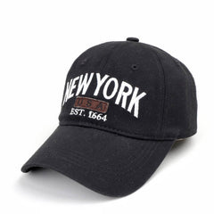SOFT TOP BASEBALL CAP EMBROIDERED LETTER SUN HAT CWAH1535
