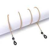 SOFT CHAIN COLORFUL WAVE BEADS GLASSES LANYARD_CWMM1160