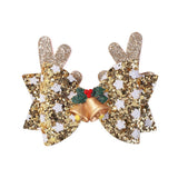 CHRISTMAS ANTLER BOW CLIP FOR KIDS PARTY_CWAHA6692