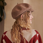 ARTSY VINTAGE SWEET WIND BERET IN SOLID COLOR_CWAH1099