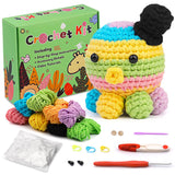 HANDMADE DIY OCTOPUS CROCHET MATERIAL KIT_CWMM0804