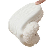 CUTE CARTOON BEAR PLUSH WARM COTTON SLIPPERS_CWSHS0852