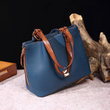 RETRO PEBBLE LITCHI GRAIN TEXTURE SHOULDER BAG_CWAB0926