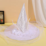 Cwah4023_Halloween Ghost Festival Witch Hat New Party Props