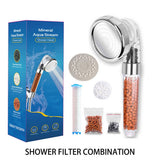 NEGATIVE ION BOOSTER ADJUSTABLE SHOWER SET_CWASC1704
