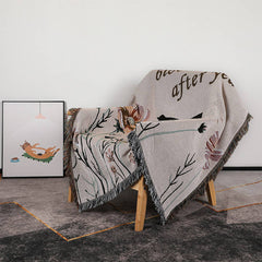 RETRO BLANKET SOFA BLANKET COVER BLANKET_CWMM0405