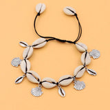 ETHNIC ADJUSTABLE BOHEMIAN SHELL BRACELET_CWMM3566