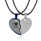 DETACHABLE HEART STAINLESS STEEL NECKLACE_CWMM4604