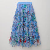 LAYERING TULLE SKIRTS WITH FLORAL PRINTS_CWBLS0400