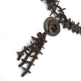 BOHEMIAN COCONUT WOOD BEAD LONG NECKLACE_CWMM4552