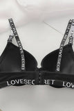 Cwmu00272_Sexy Lingerie Set Push Up Bra With Straps