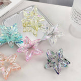 Crystal Candy-Colored Five-Pointed Star Grab Clip