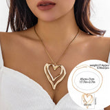 EXAGGERATED HOT GIRL SIMPLE ADJUSTABLE NECKLACE_CWAJE1918