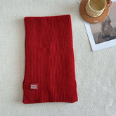 100% WOOL KNITTED STRIPED SCARF SOFT WARM_CWASC2305