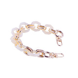 12IN ACRYLIC CHAIN HANDLE STRAP BAGS STRAP_CWMM5100