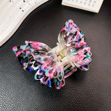 INK STYLE HOLLOW BUTTERFLY HAIR CLAW FAIRY CLIP_CWAHA1582