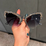 CAT EYE UV PROTECTION PERSONALIZED SUNGLASSES_CWASG0795