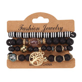 HAND BEADED BOHEMIAN TREE OF LIFE BRACELET_CWAJE2220