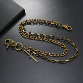 HIP HOP ALL MATCH DOUBLE LAYER TROUSER CHAIN_CWMM4833