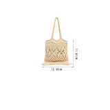 COTTON CROCHET HOLLOW BEACH SHOULDER BAG_CWAB2415